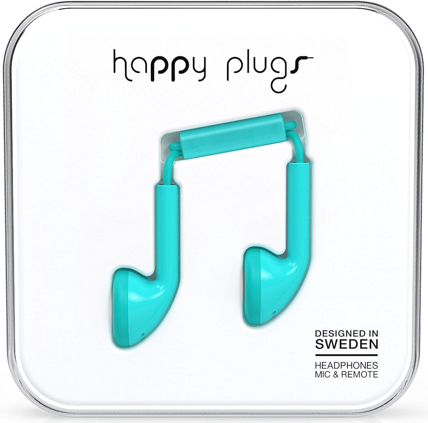 Renoverad Happy Plugs Headphones with Mic and Remote - Reebelo Sverige