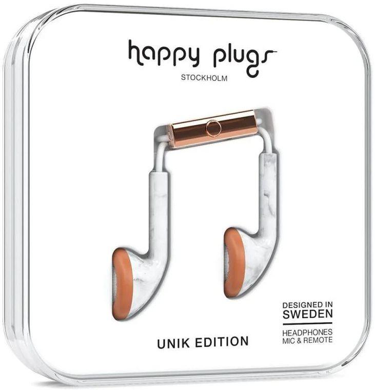 Renoverad Happy Plugs UNIK Edition In-Ear Earphones - Reebelo Sverige