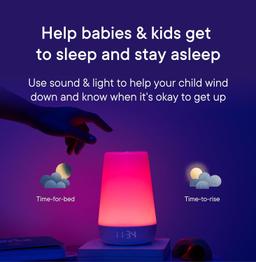 Renoverad Hatch Rest 2nd Gen Baby Sound Machine Night Light - Reebelo Sverige