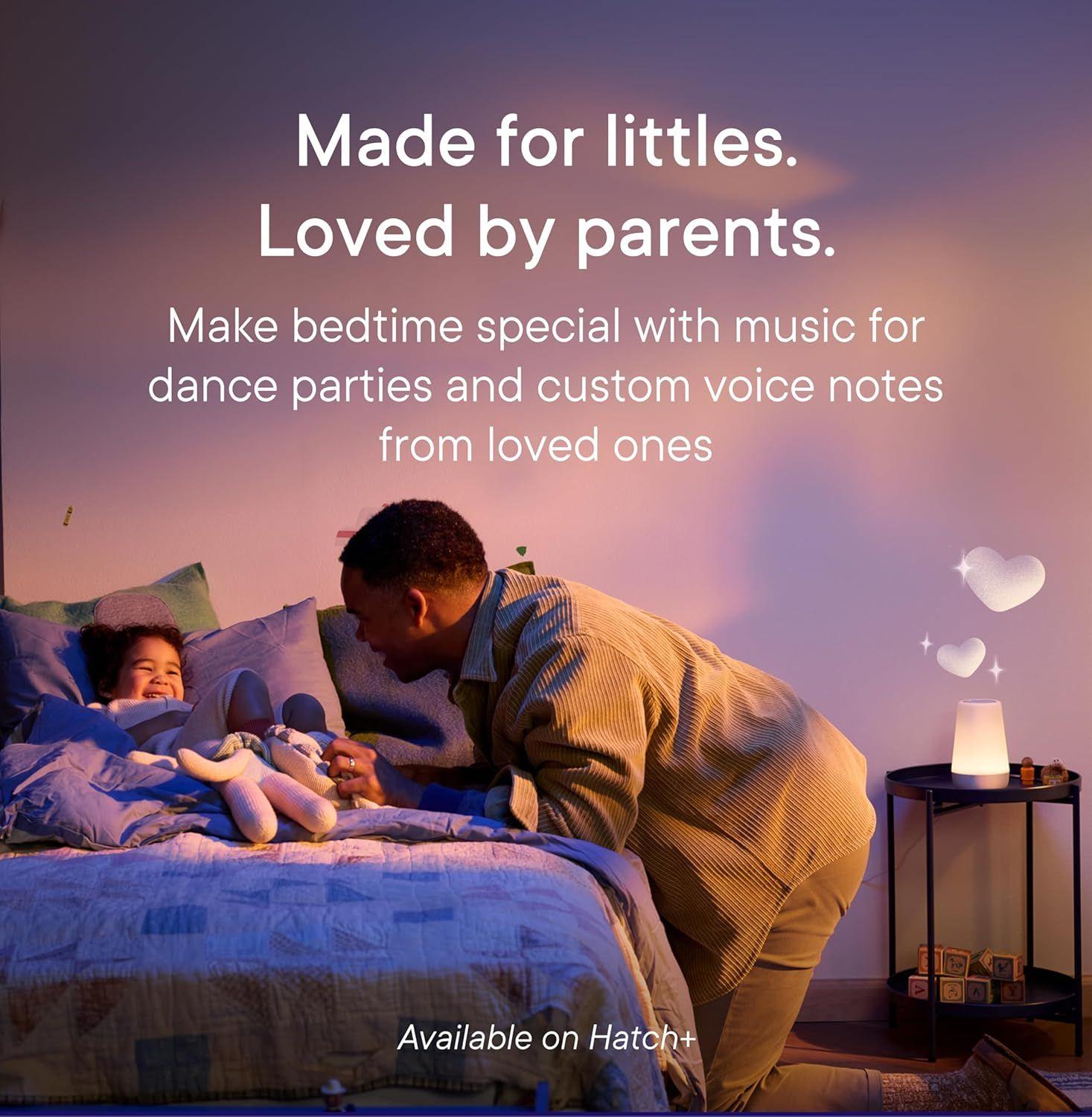 Renoverad Hatch Rest 2nd Gen Baby Sound Machine Night Light - Reebelo Sverige