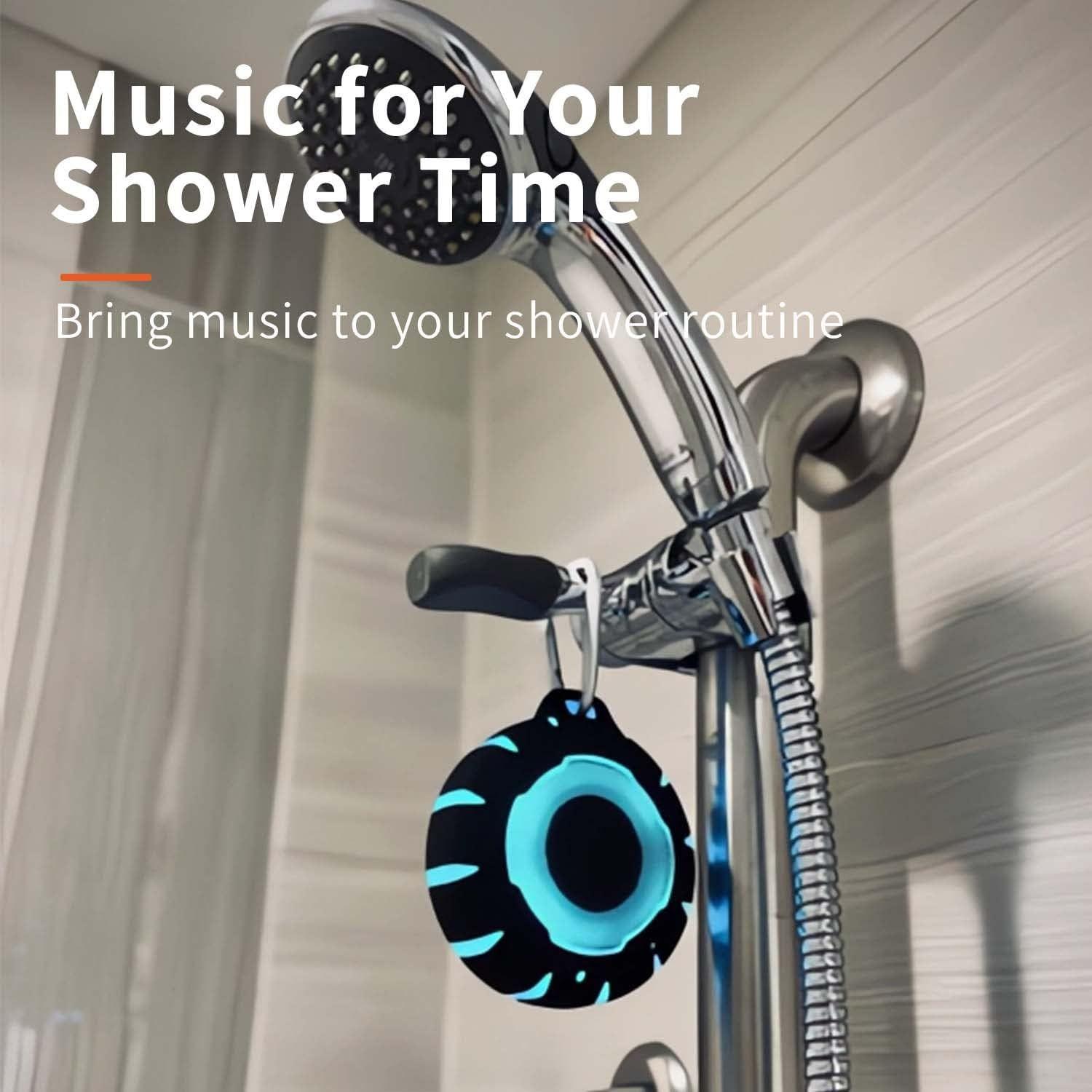 Renoverad HEYSONG Waterproof Shower Bluetooth Speaker B18L - Reebelo Sverige