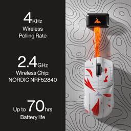 Renoverad Higround Yuma 4K Wireless Gaming Mouse - Reebelo Sverige