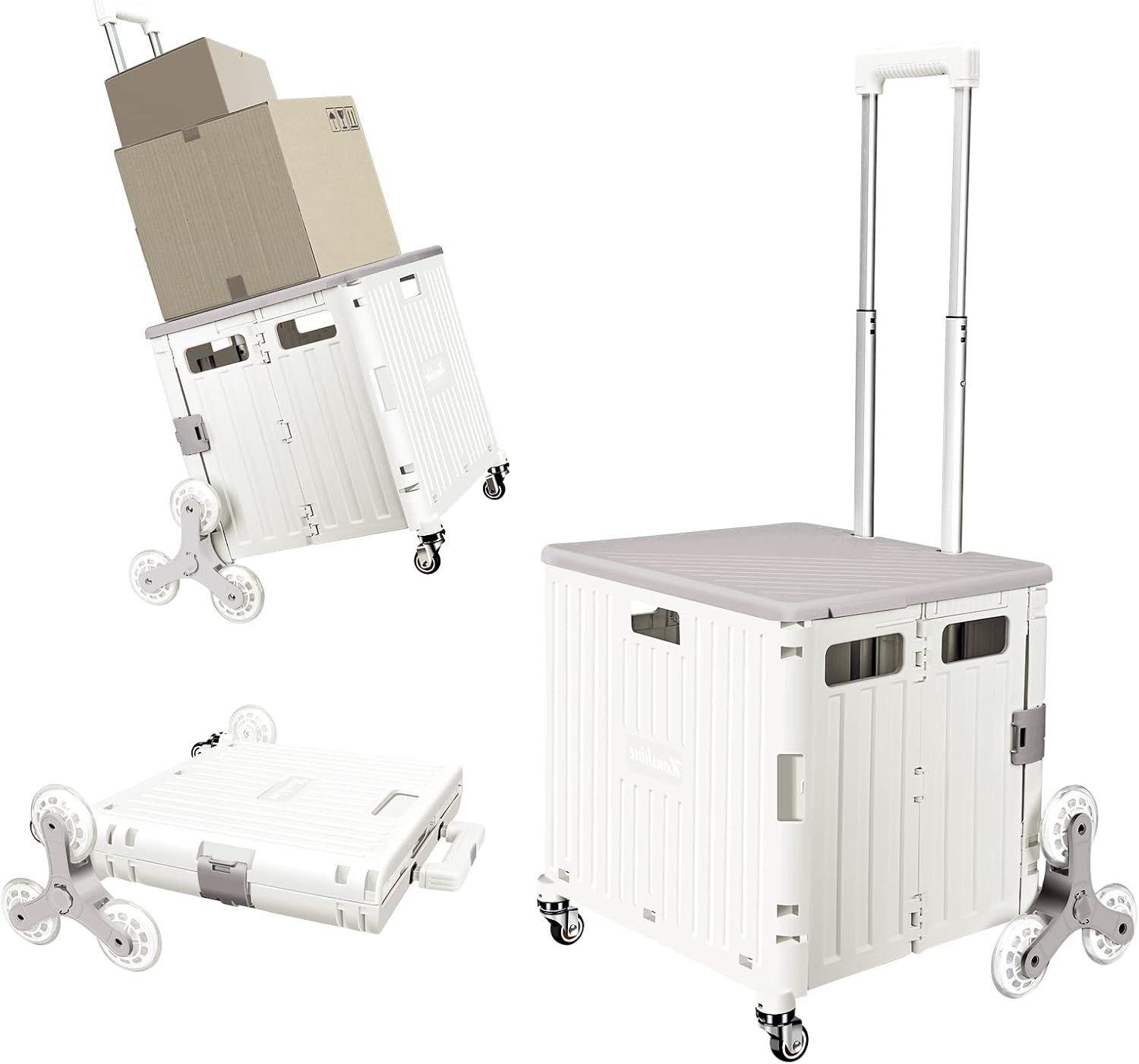 Renoverad Honshine Foldable Cart with Stair Climbing Wheels - Reebelo Sverige
