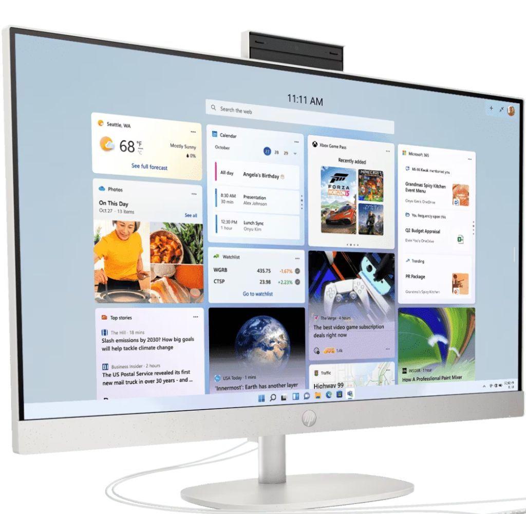 Renoverad HP 24-cr0000a AIO Desktop PC 23.8" - Reebelo Sverige