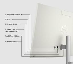 Renoverad HP 24-cr0000a AIO Desktop PC 23.8" - Reebelo Sverige