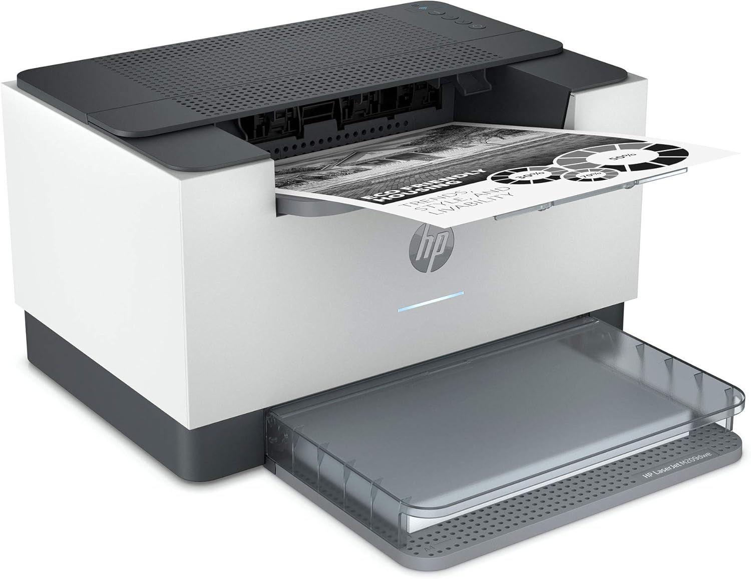 Renoverad HP LaserJet M209dwe Wireless Black & White Printer - Reebelo Sverige