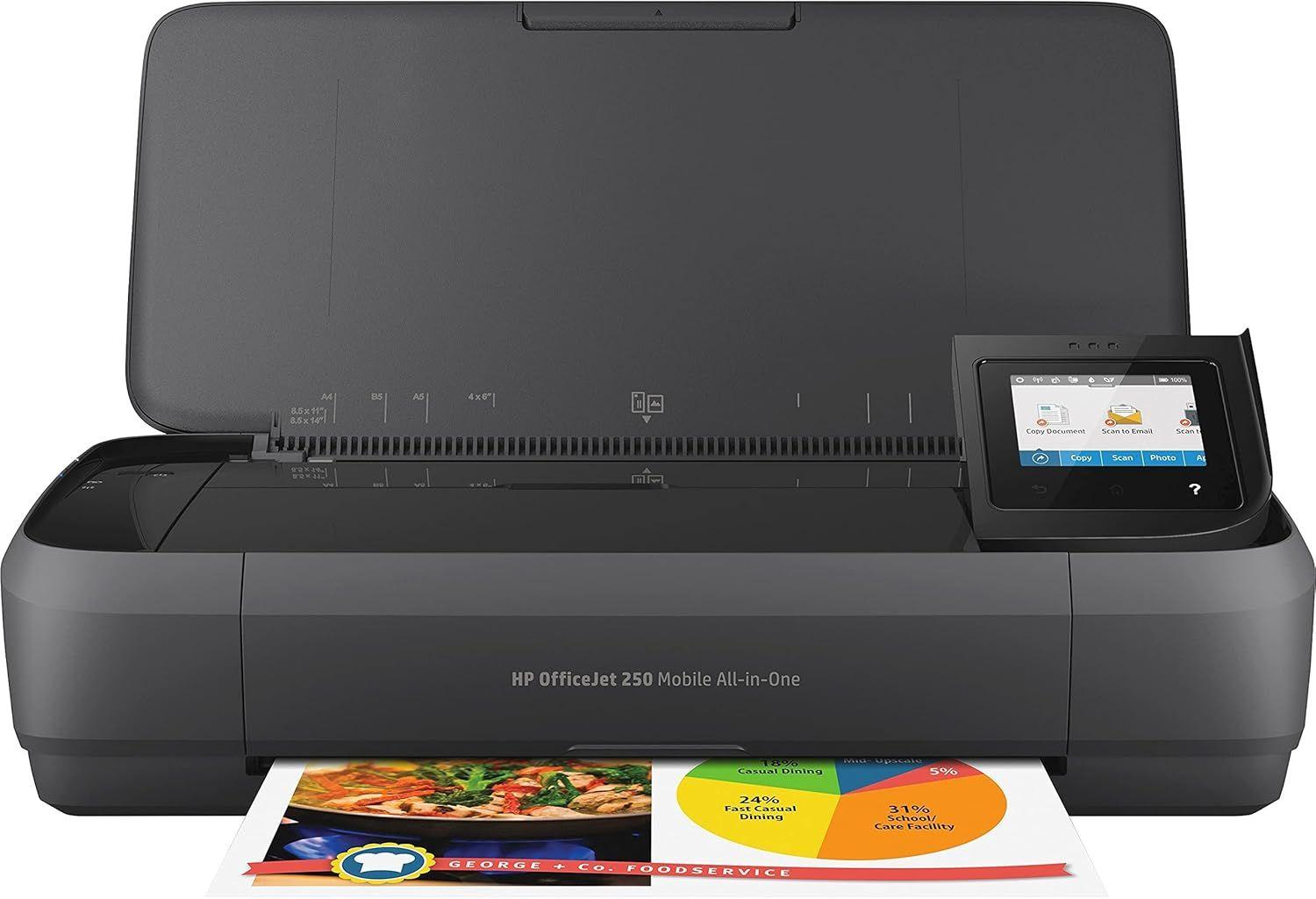 Renoverad HP OfficeJet 250 Mobile All-in-One Printer - Reebelo Sverige