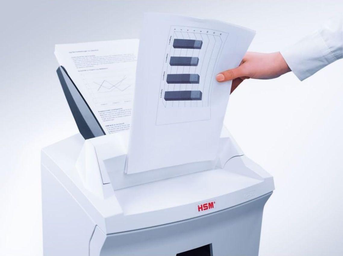 Renoverad HSM Securio AF150c Level P-5 Auto Feed Shredder - Reebelo Sverige