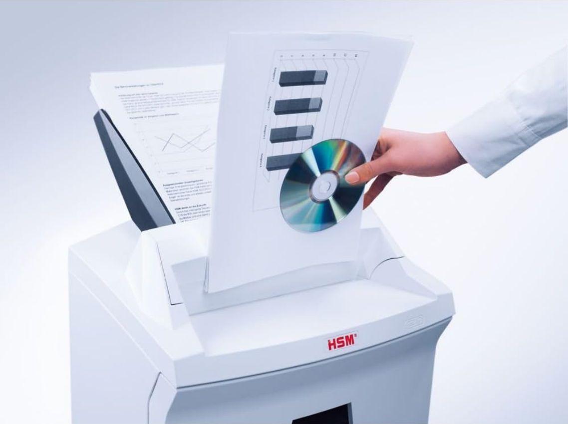Renoverad HSM Securio AF150c Level P-5 Auto Feed Shredder - Reebelo Sverige