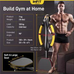 Renoverad IMFIT PowerArc Abdominal Machine - Reebelo Sverige
