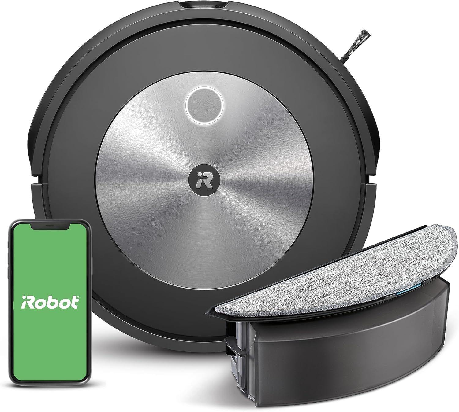 Renoverad iRobot Roomba Combo j5 Robot Vacuum & Mop - Reebelo Sverige