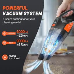 Renoverad Jeshow SL81B Handheld Vacuum Cordless Car Vacuum - Reebelo Sverige