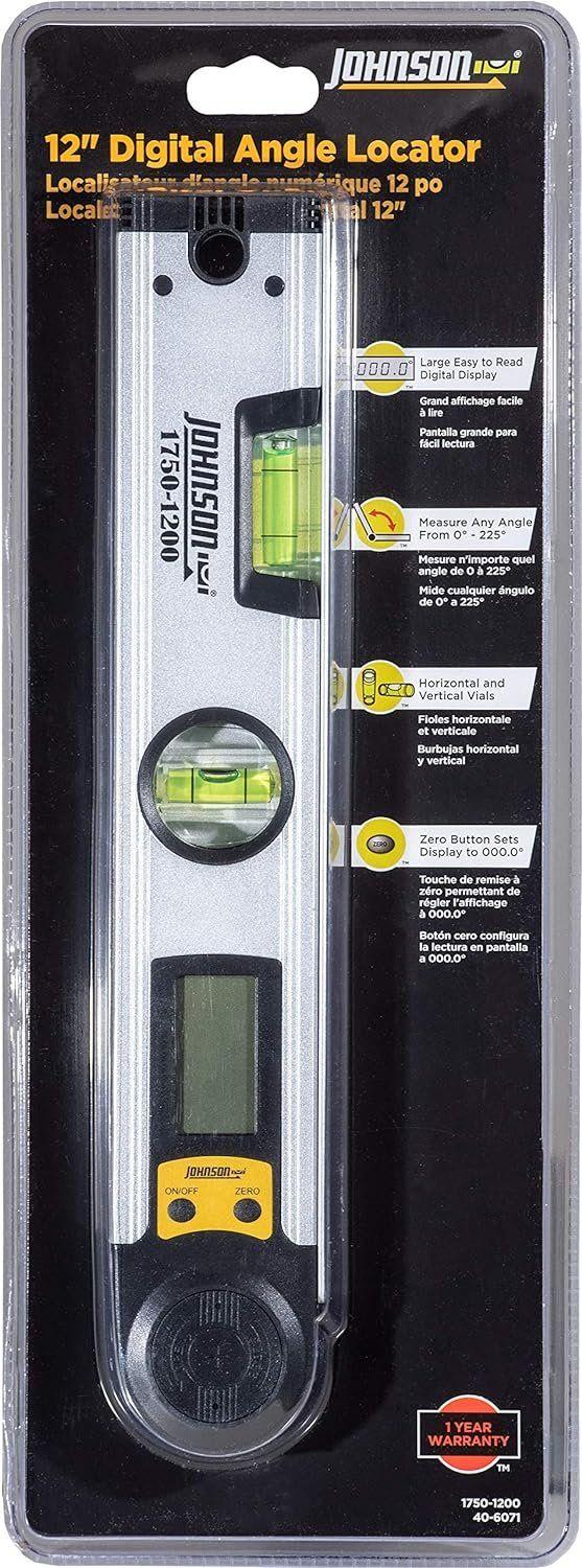 Renoverad Johnson Level & Tool 1750-1200 Digital Angle Locator - Reebelo Sverige
