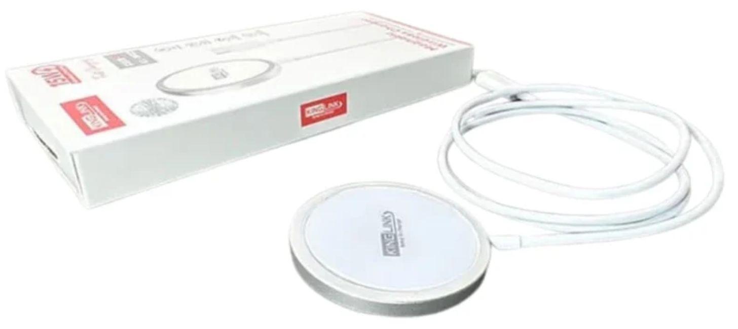 Renoverad Kinglink KLW02 15W Magnetic Wireless Charger Pad (1M) - Reebelo Sverige