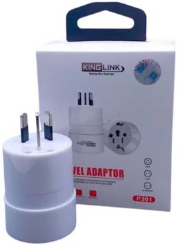 Renoverad Kinglink Travel Adapter P301 Wall Plug (US / EU to NZ / AU) - Reebelo Sverige