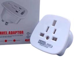 Renoverad Kinglink Travel Adapter P302 Wall Plug (US / UK to NZ / AU) - Reebelo Sverige