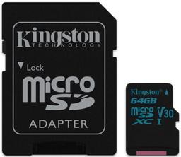 Renoverad Kingston Canvas Go! microSD card with SD Adapter - Reebelo Sverige