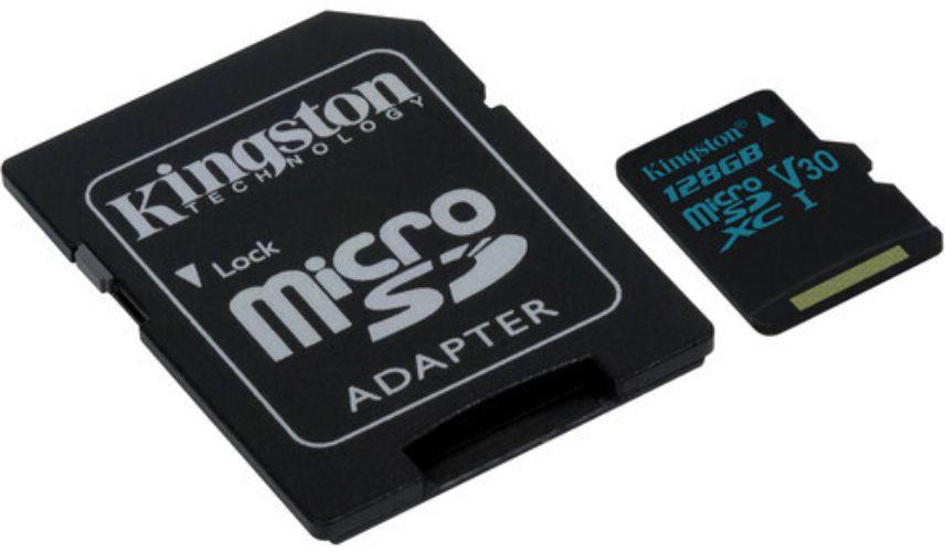 Renoverad Kingston Canvas Go! microSD card with SD Adapter - Reebelo Sverige
