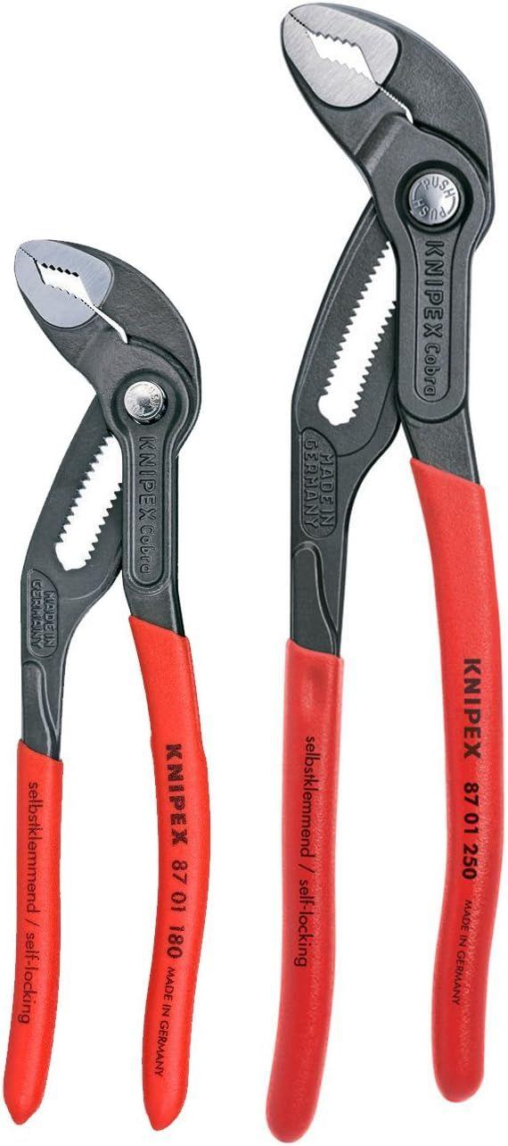 Renoverad Knipex 00 31 20 V01 US 2Pcs Cobra Water Pump Pliers Set - Reebelo Sverige