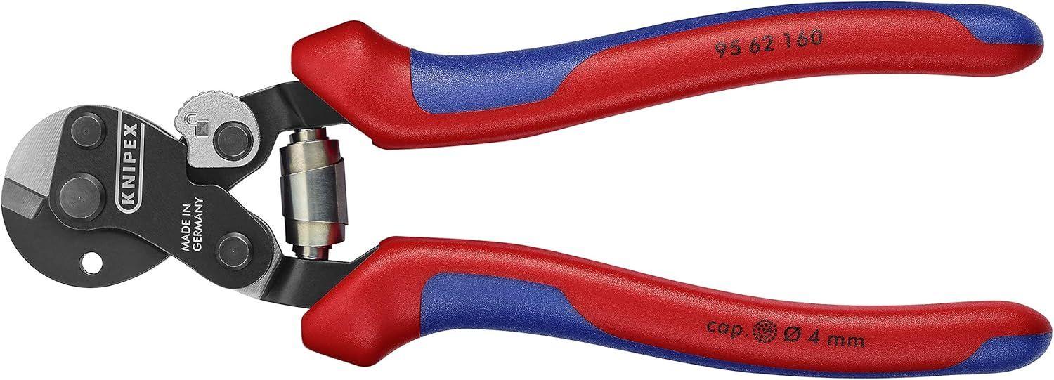 Renoverad Knipex 95 62 160 6 1/4" Wire Rope Shears - Reebelo Sverige
