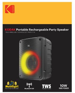 Renoverad KODAK PRPS-1774 Subwoofer Mini Tower Party Speaker 4" - Reebelo Sverige