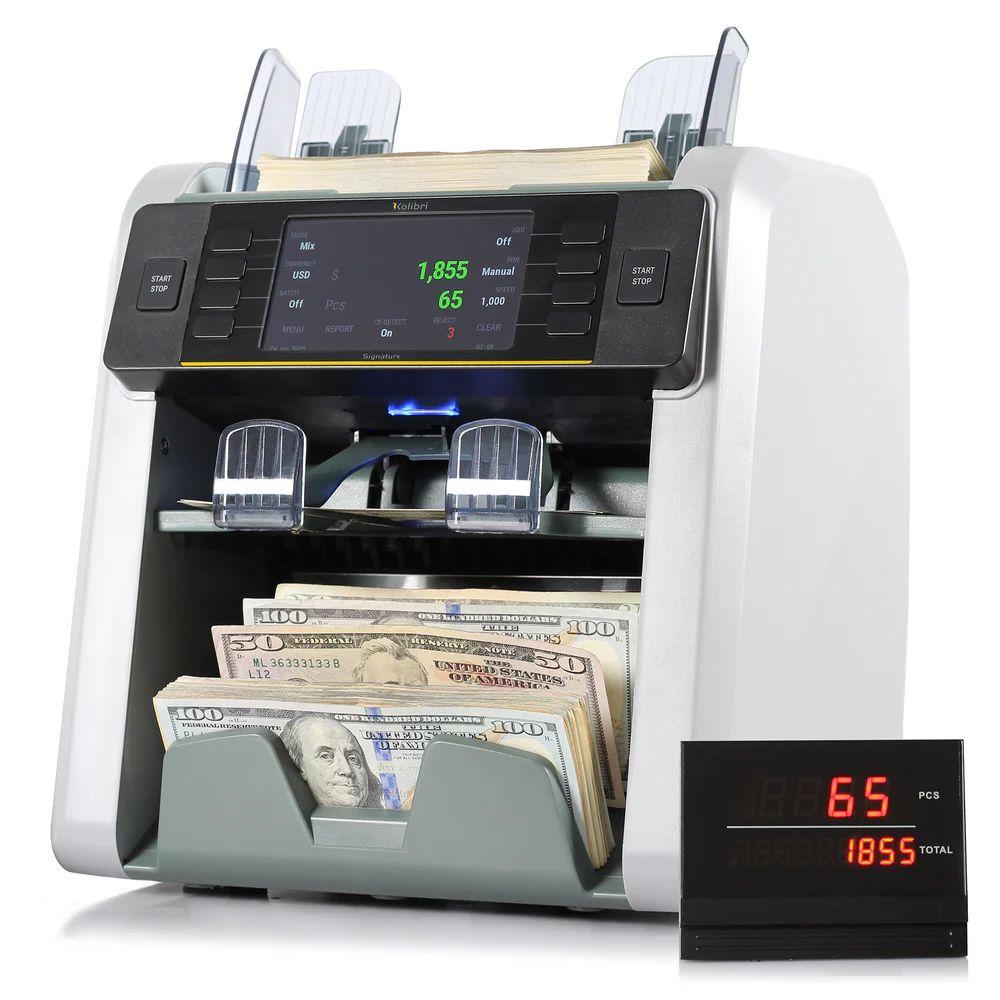 Renoverad Kolibri Signature V2 Mixed Bill Counter - Reebelo Sverige