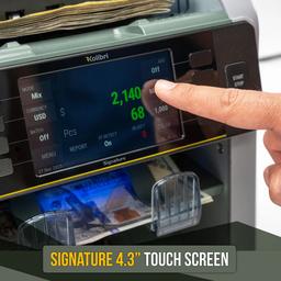 Renoverad Kolibri Signature V2 Mixed Bill Counter - Reebelo Sverige