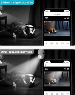 Renoverad LaView Wireless Bulb Security Camera 360° LV-PWL2 - Reebelo Sverige