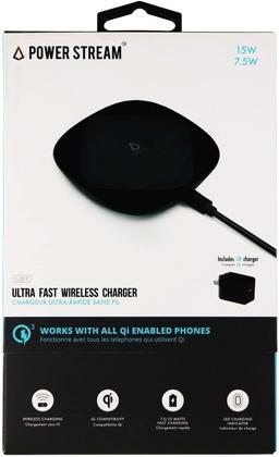Renoverad LBT 15W Wireless Charging Pad with AC Power Adapter - Reebelo Sverige