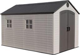 Renoverad Lifetime 6402 8 ft. x 12.5 ft. Resin Outdoor Storage Shed - Reebelo Sverige