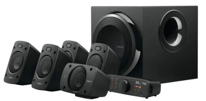 Renoverad Logitech Z906 5.1 Surround Sound Speaker System - Reebelo Sverige