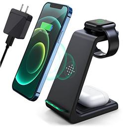 Renoverad Lovis 3in1 Fast Charging Wireless Charging Station  - Reebelo Sverige