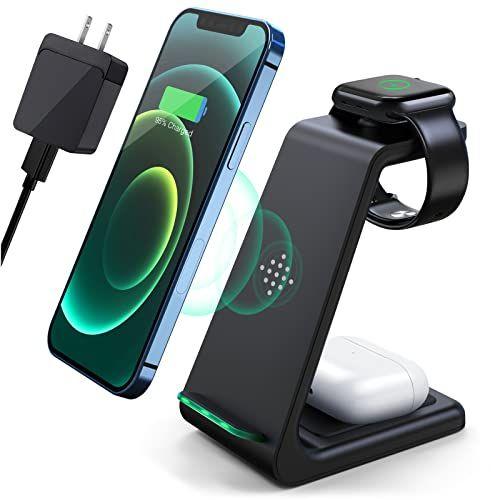 Renoverad Lovis 3in1 Fast Charging Wireless Charging Station  - Reebelo Sverige
