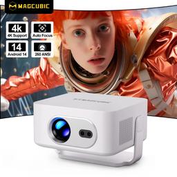 Renoverad Magcubic HY300Max 8K WiFi 6 Portable Projector - Reebelo Sverige
