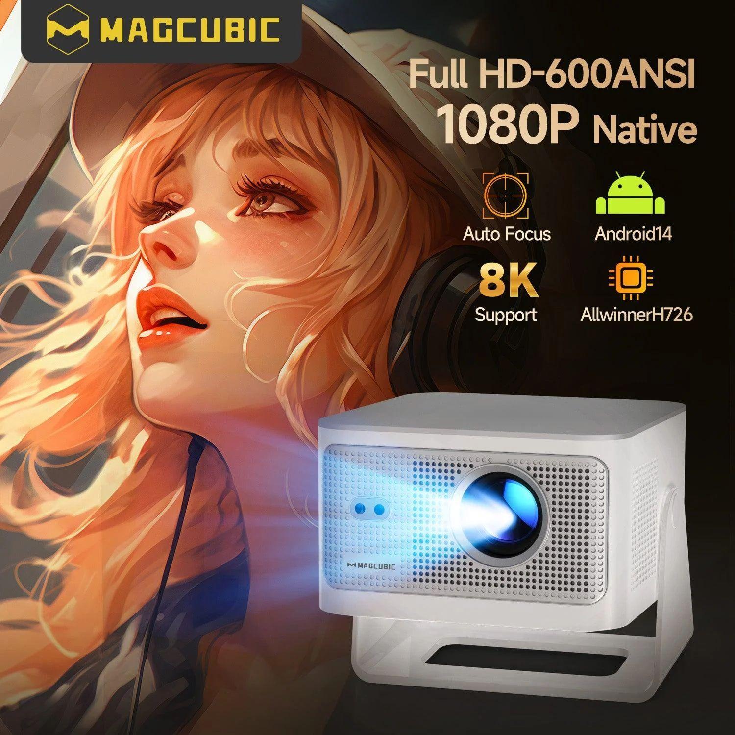 Renoverad Magcubic HY350Max Smart Portable Projector - Reebelo Sverige