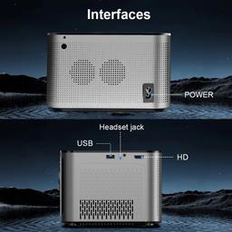 Renoverad Magcubic HY350 Pro 580 ANSI 4K 1080P WiFi 6 Projector - Reebelo Sverige