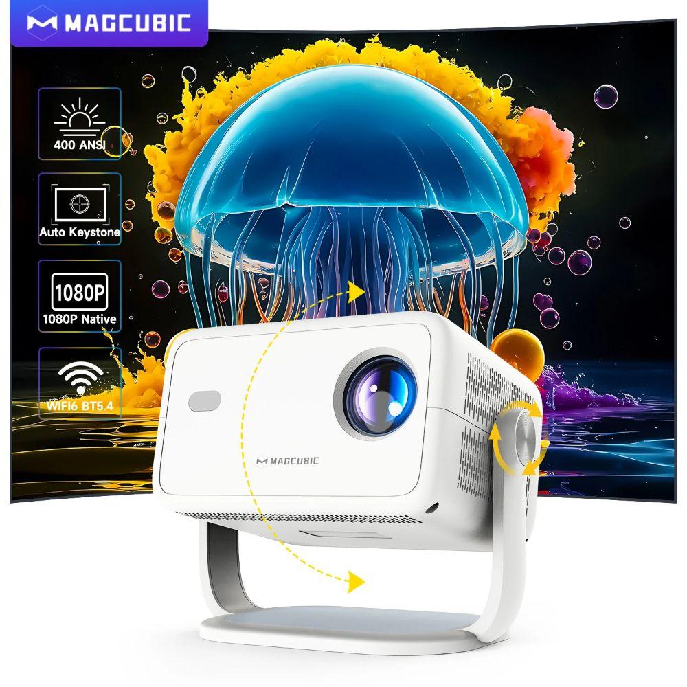 Renoverad Magcubic L018 650 ANSI Smart Portable Projector - Reebelo Sverige