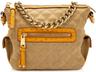 Marc Jacobs Coated Canvas Ostrich Stam Hobo