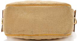 Renoverad Marc Jacobs Coated Canvas Ostrich Stam Hobo - Reebelo Sverige