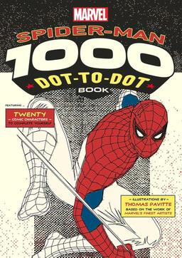 Renoverad Marvel: Spider-Man1000 dot-to-dot book by Thoms Pavtte - Reebelo Sverige