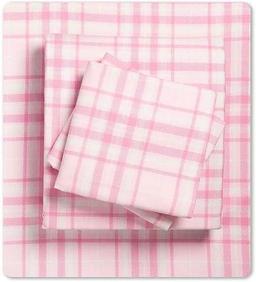 Renoverad Member's Mark 100% Cotton 6pc Flannel Sheets Full Set - Reebelo Sverige