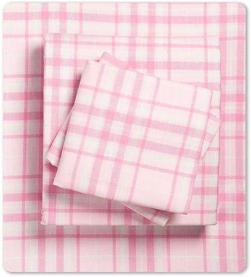 Renoverad Member's Mark 100% Cotton 6pc Flannel Sheets Full Set - Reebelo Sverige