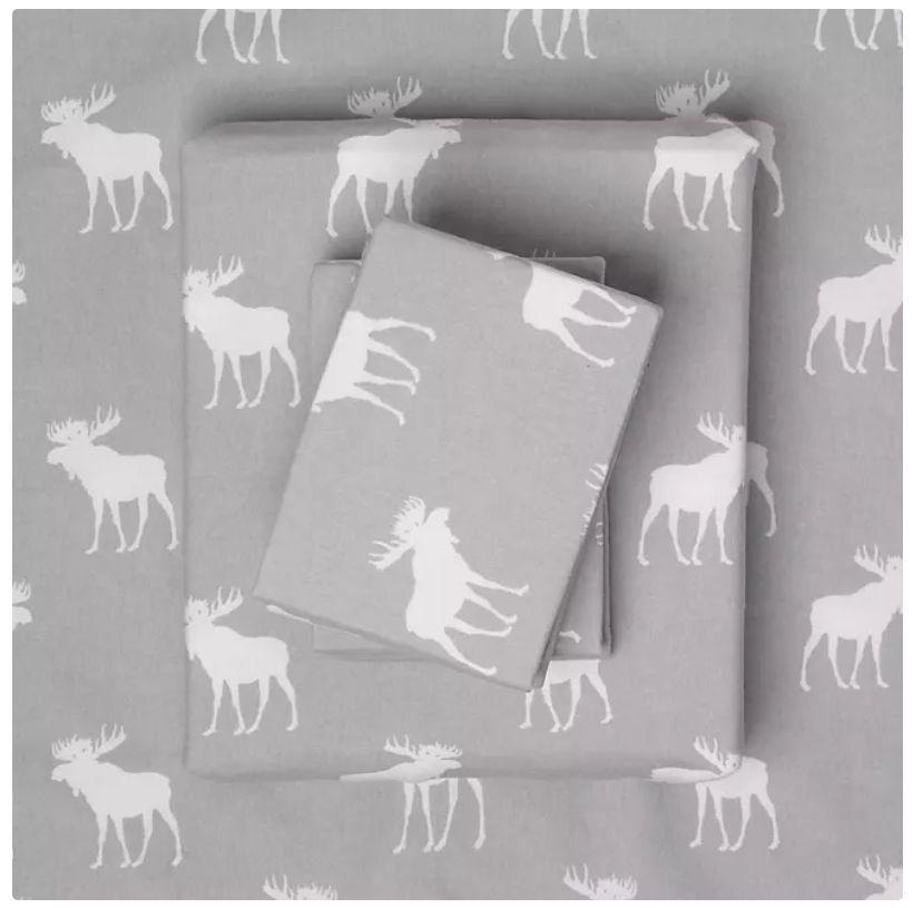 Renoverad Member's Mark 100% Cotton 6pc Flannel Sheets King Set - Reebelo Sverige