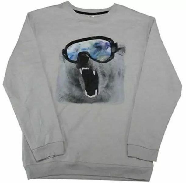 Renoverad Member's Mark Kid's Polar Bear Sweatshirt 14/16 - Reebelo Sverige