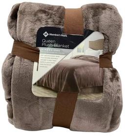 Renoverad Member's Mark King Plush Blanket - Reebelo Sverige