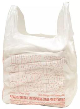 Renoverad Member's Mark T-Shirt Carry Out Bags (1000 Pcs) - Reebelo Sverige
