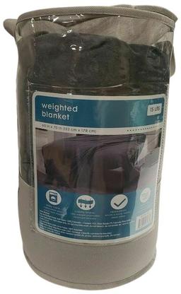 Renoverad Member's Mark Weighted Blanket 60in x 70in 15lbs - Reebelo Sverige