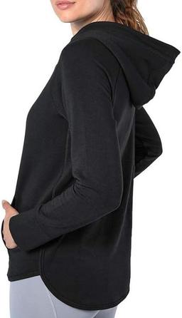 Renoverad Member's Mark Women's Hooded Soft Modal Top (M) - Reebelo Sverige