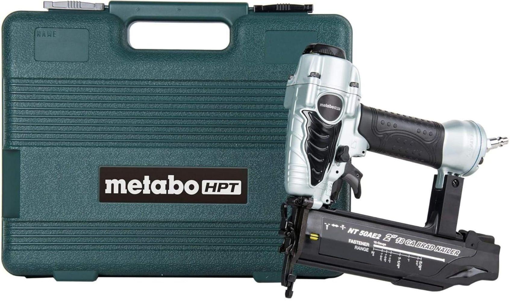 Renoverad Metabo HPT NT50AE2 18 Gauge 2 Inch Brad Nailer - Reebelo Sverige
