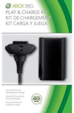 Renoverad Microsoft Xbox 360 Play and Charge Kit - Reebelo Sverige